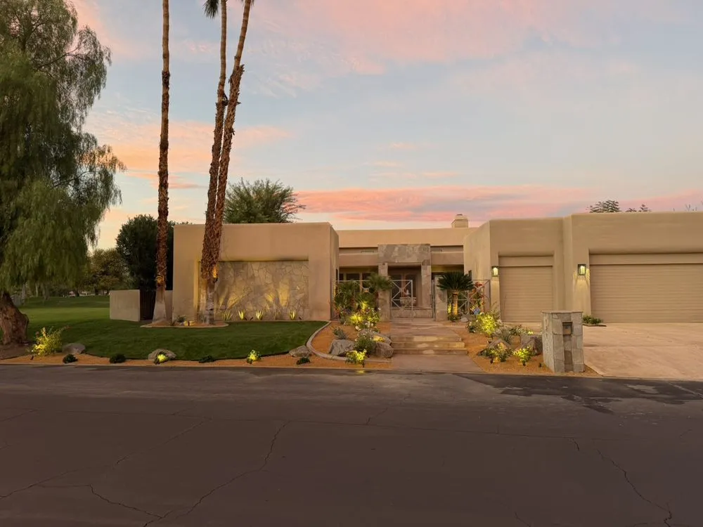 Professional garden landscaping in Thousand Palms, CA by Panther’s Landscape