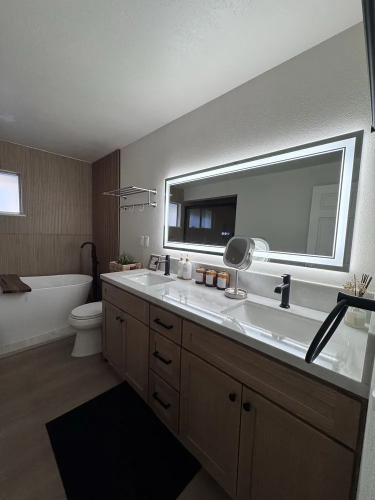 Affordable landscape installation in Big Bear Lake, CA by Papa Bear’s X’scapes