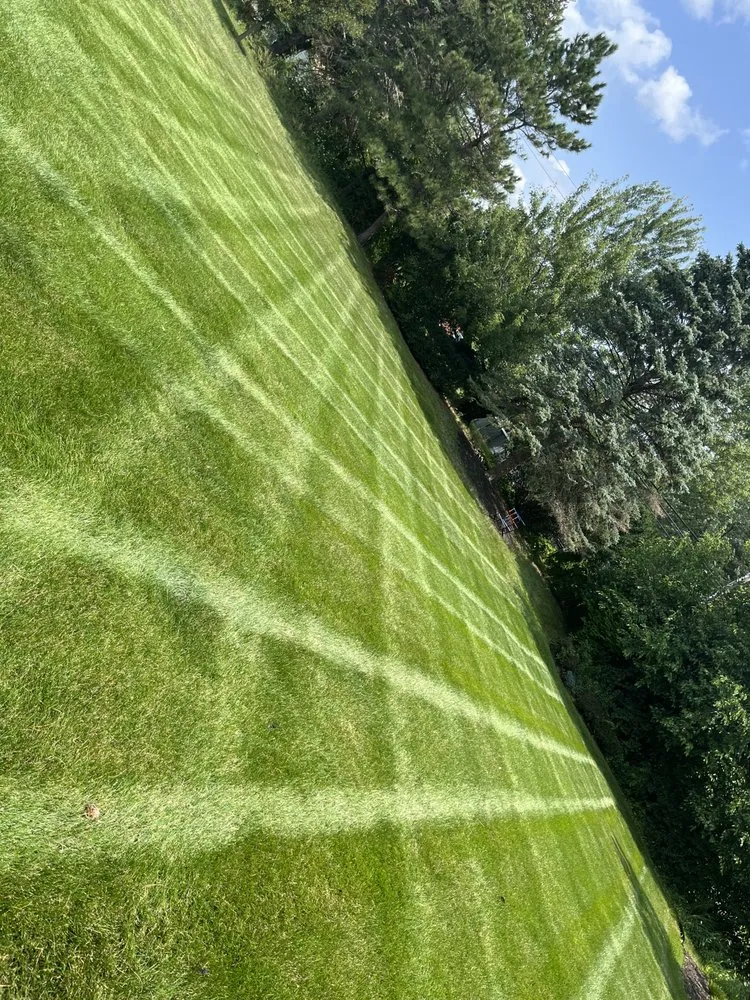 Professional lawn mowing service in Washington Township, MI by Papa Dan’s Landscaping