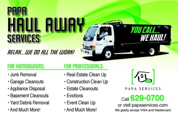 Papa Haul Away Services Logo