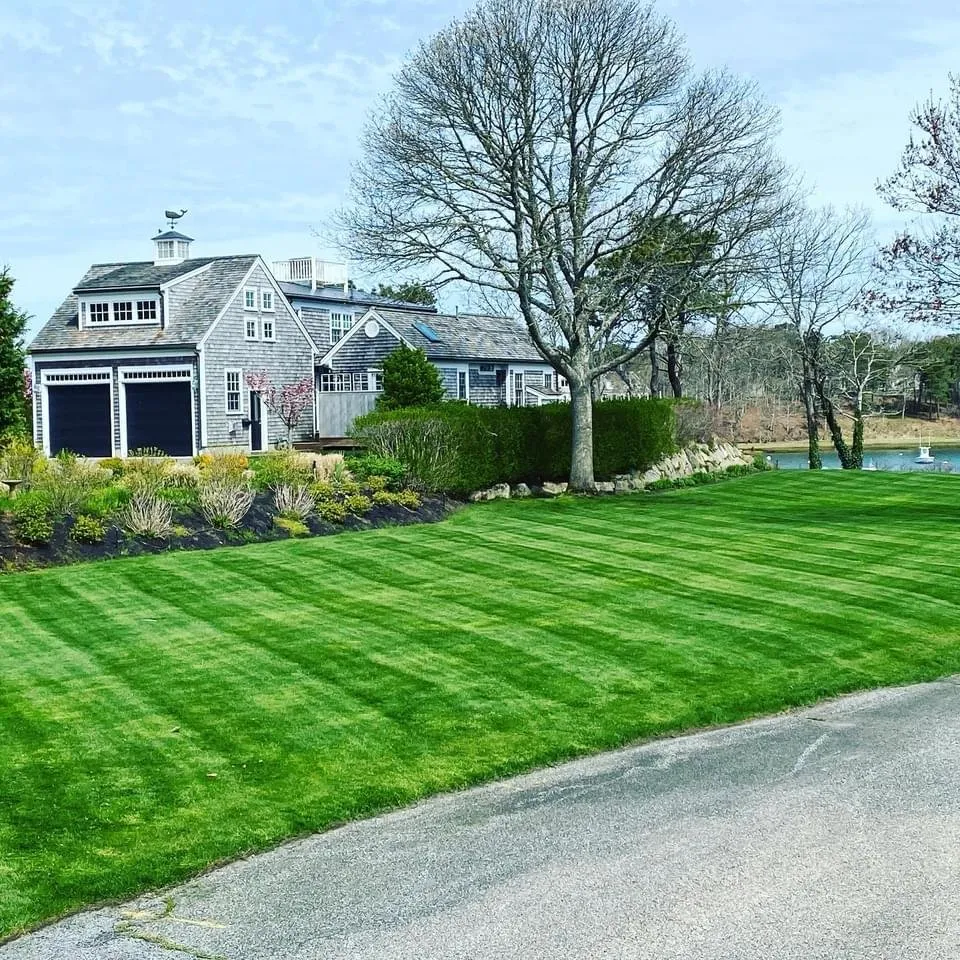 Expert landscape installation with custom design in Sandwich, MA by Papa Joe's Property Maintenance