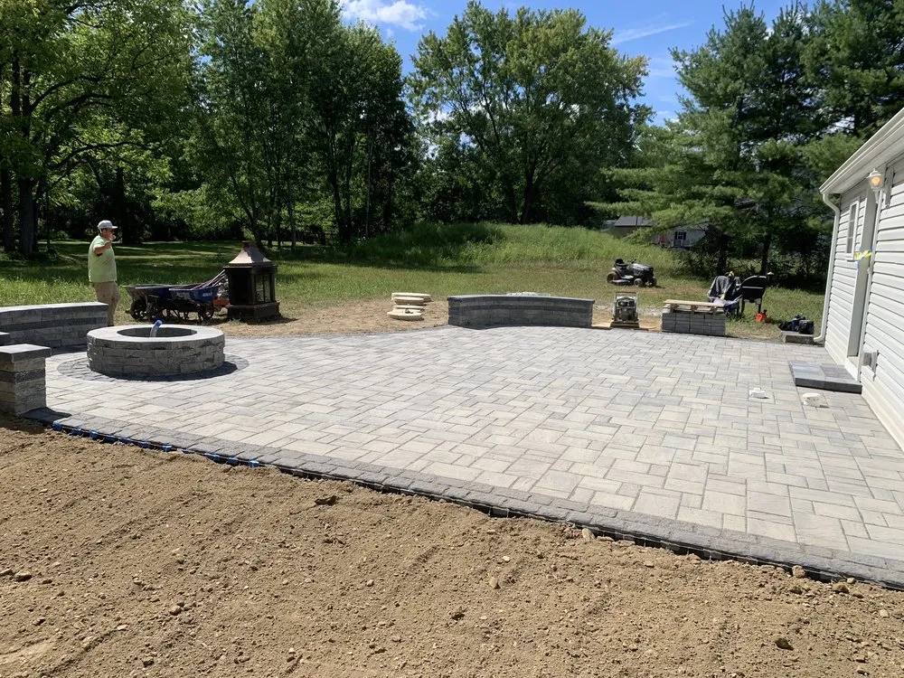 Custom outdoor landscaping for beautiful yards in Allentown, PA by Papay Property Maintenance