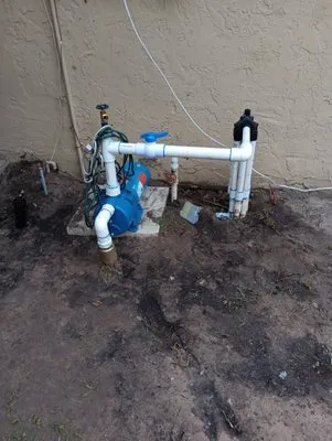 Papi & Mommy's Irrigation & Landscaping Logo