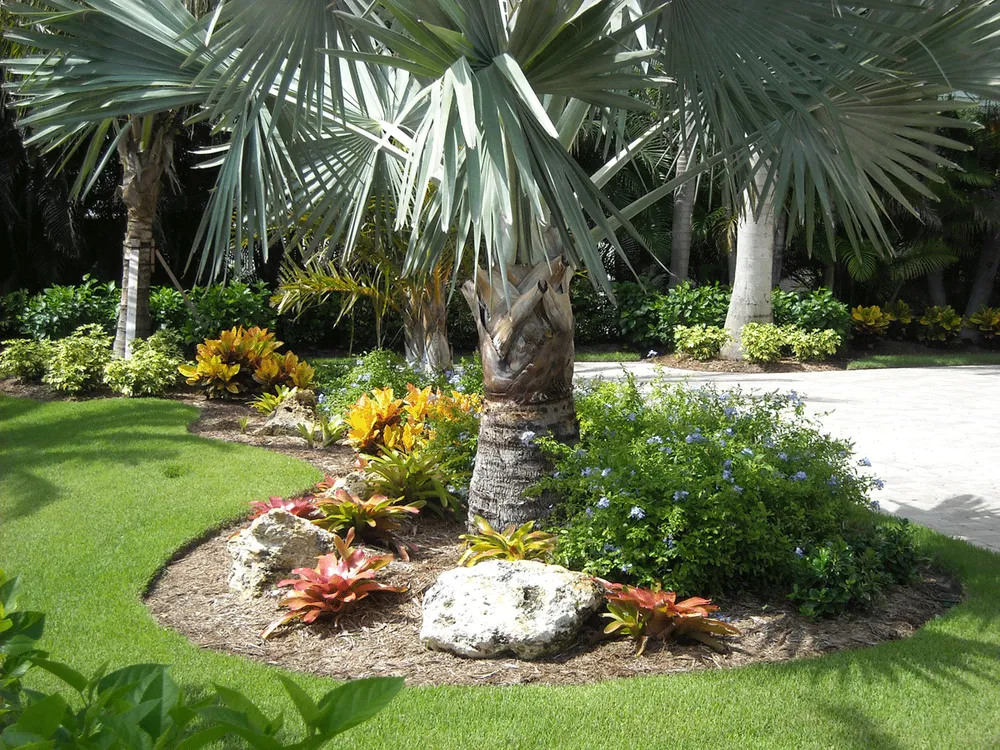 Professional landscape installation in Yulee, FL by Papi's Lawn Service