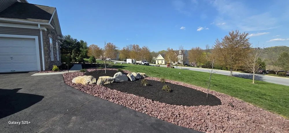Trusted landscape installation with custom design in Slatington, PA by Pappas Landcare and Construction