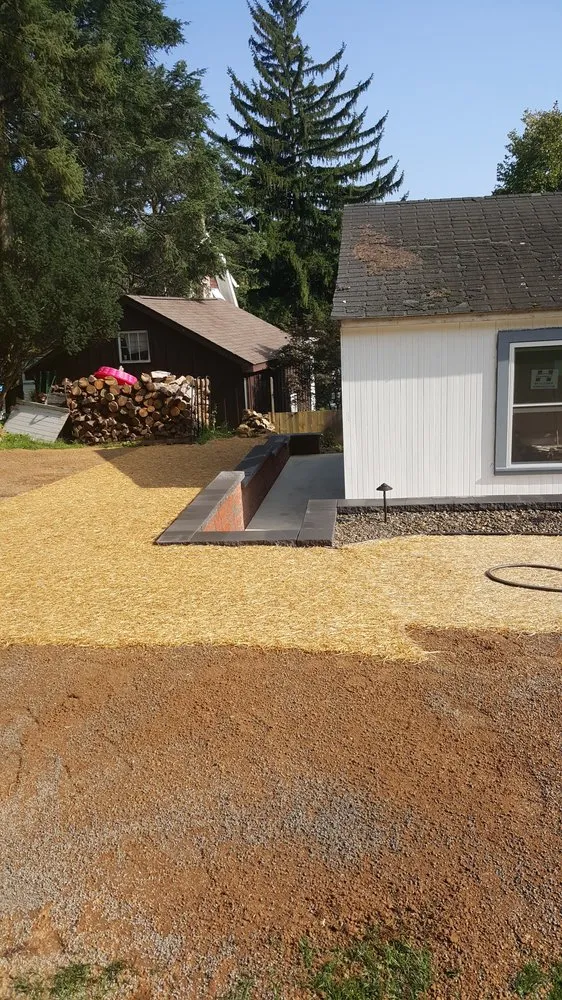 Affordable outdoor landscaping with custom design in Slatington, PA by Pappas Landcare and Construction