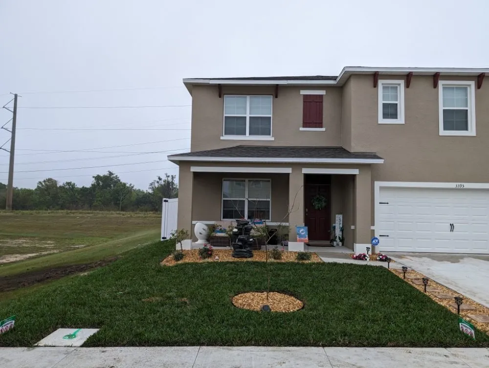 Custom outdoor landscaping in Bartow, FL by Paradise City Lawn & Landscape