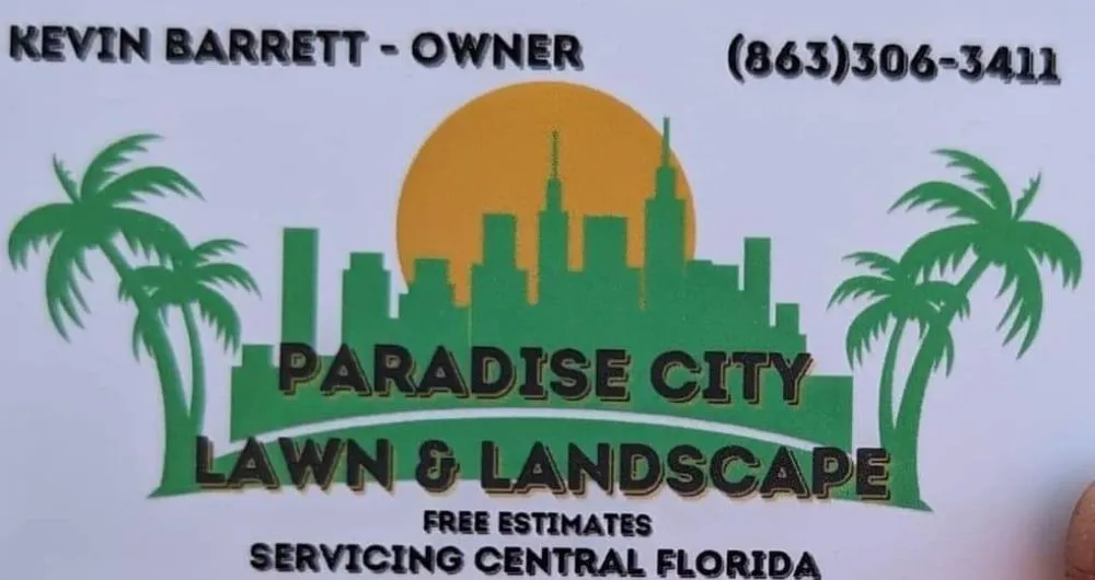 Custom yard maintenance in Bartow, FL - Paradise City Lawn & Landscape
