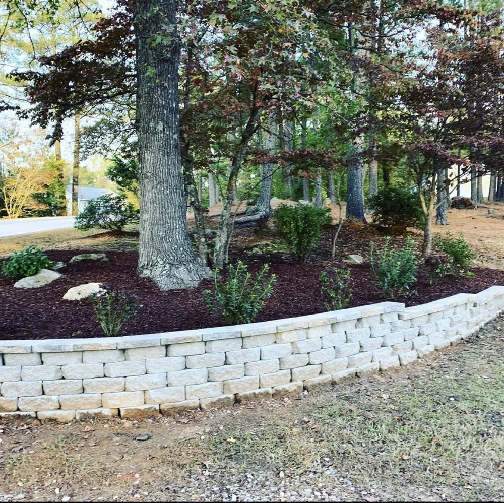Professional landscape design with custom design in Bunn, NC by Paradise Landscape