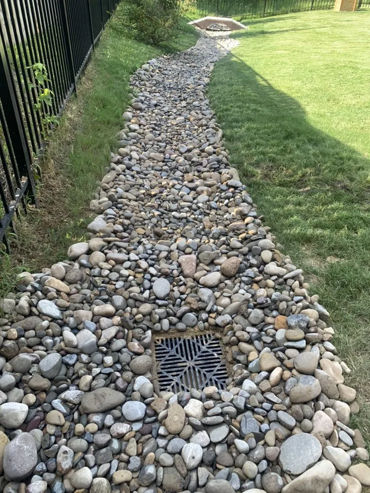 Affordable outdoor landscaping with custom design in Bunn, NC by Paradise Landscape