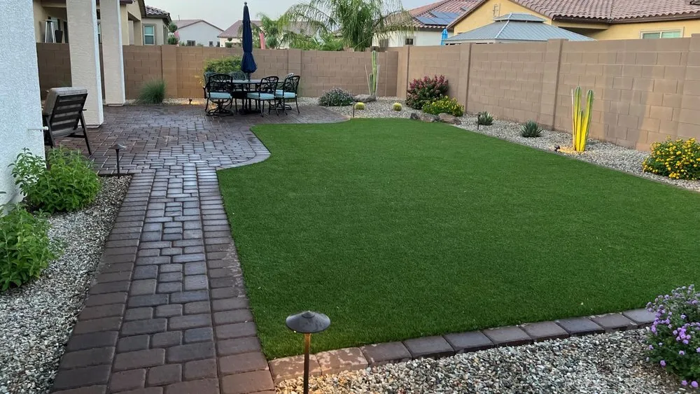 Affordable landscape design in Glendale, AZ by Paradise Landscape Creations