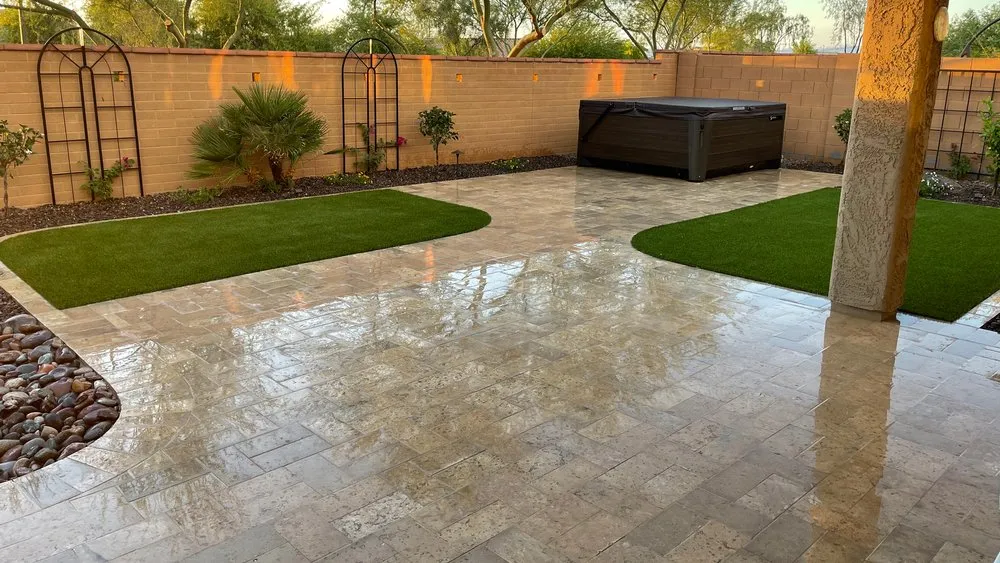 Professional landscape installation for outdoor upgrades across Glendale, AZ - Paradise Landscape Creations