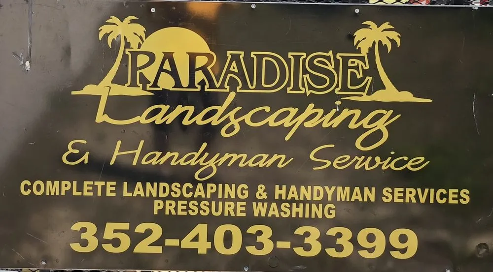 Trusted yard cleanup service for beautiful yards in Spring Hill, FL by Paradise Landscaping & Handyman Service