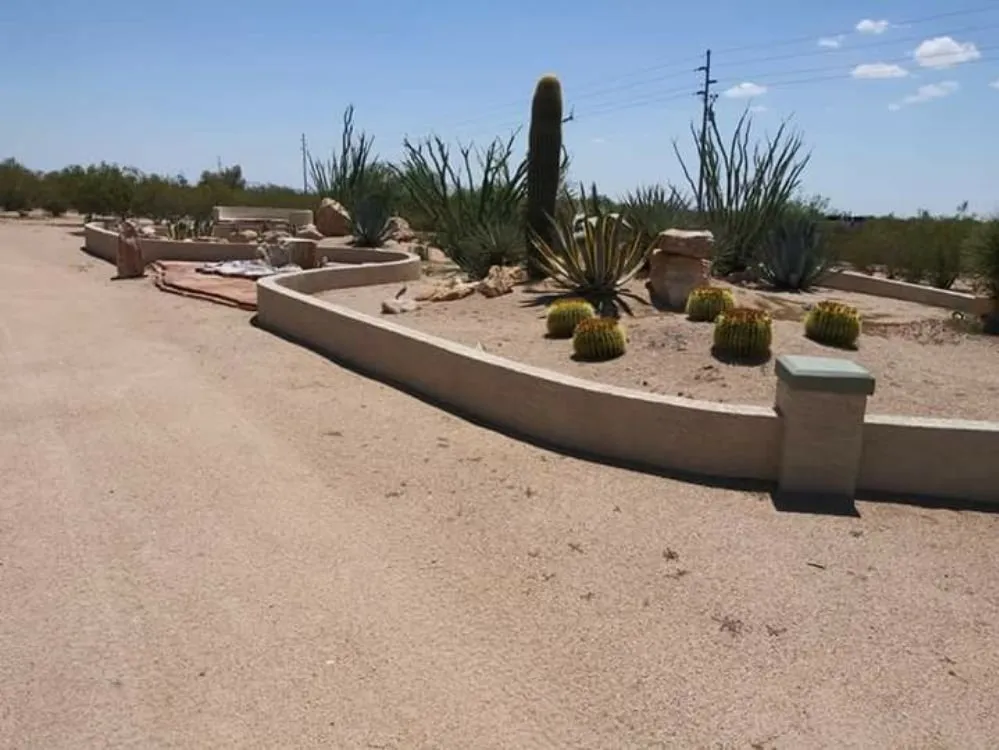 Local landscape installation in Morristown, AZ by Paradise landscaping construction & design