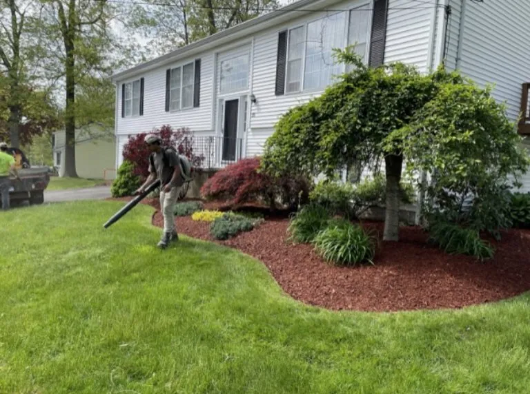 Trusted outdoor landscaping for homes in Milford, MA by Paradise Landscaping
