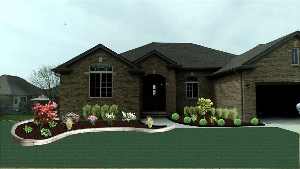 Local landscape design for residential properties in New Baltimore, MI by Paradise Landscaping