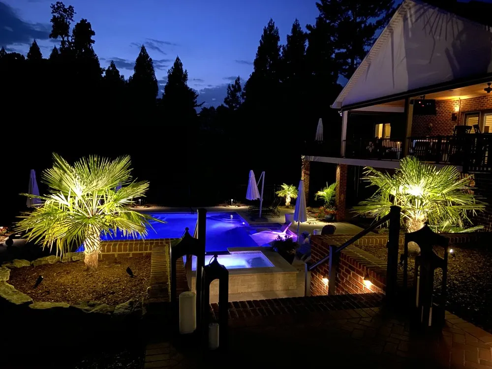 Professional garden landscaping in Shelby, NC by Paradise Landscaping