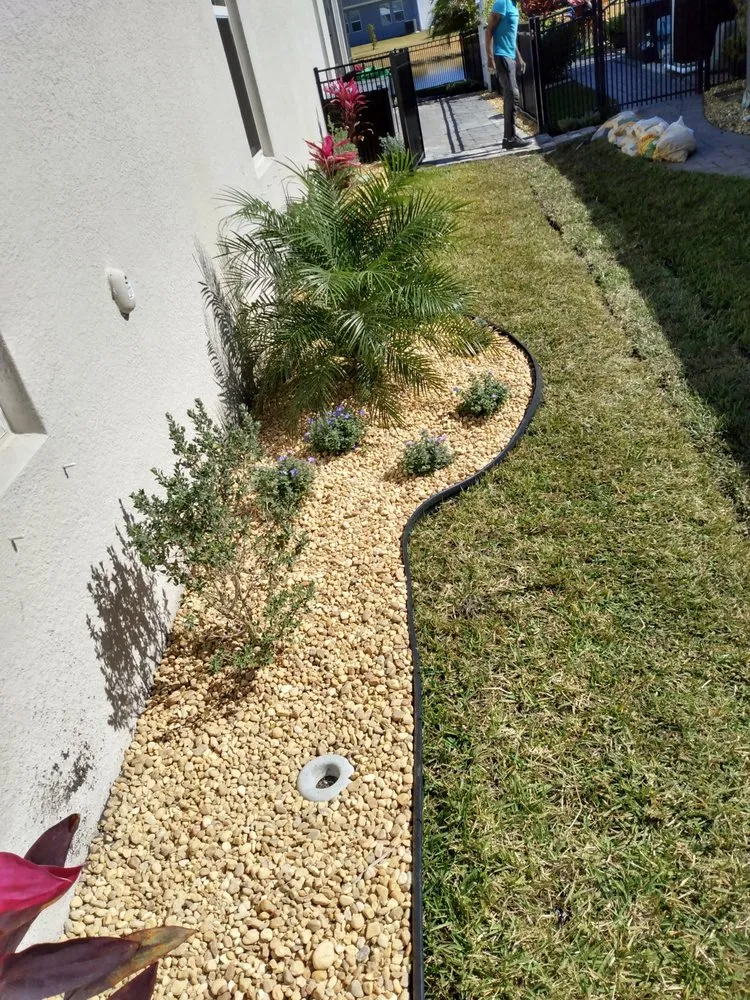 Local residential landscaping in Parrish, FL by Paradise Lawn & Landscape