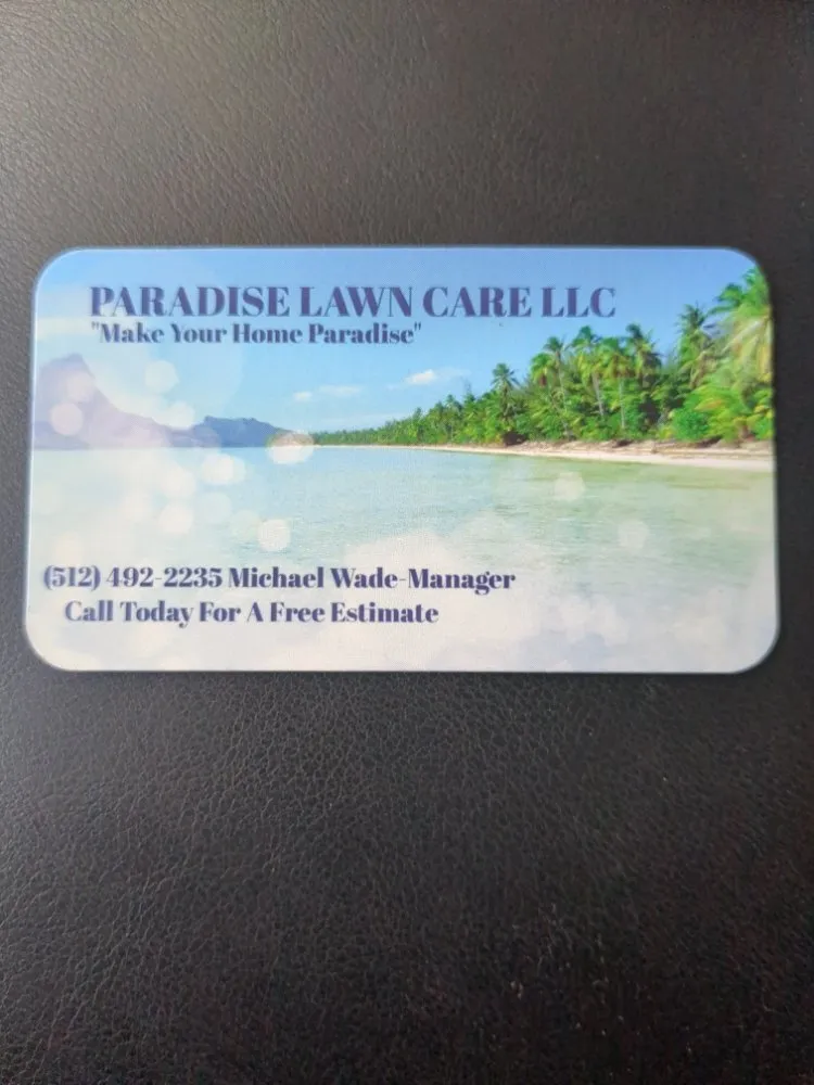 Top-rated lawn mowing service in Killeen, TX by Paradise Lawn Care
