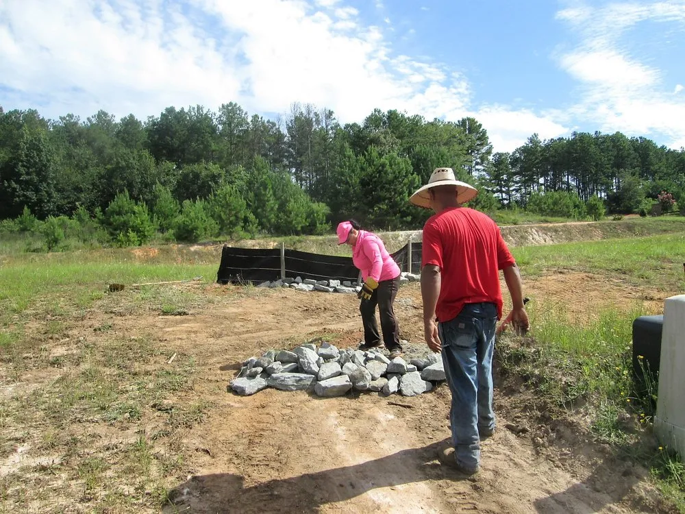 Affordable outdoor landscaping in Bonaire, GA by Paradise Lawn Care Services