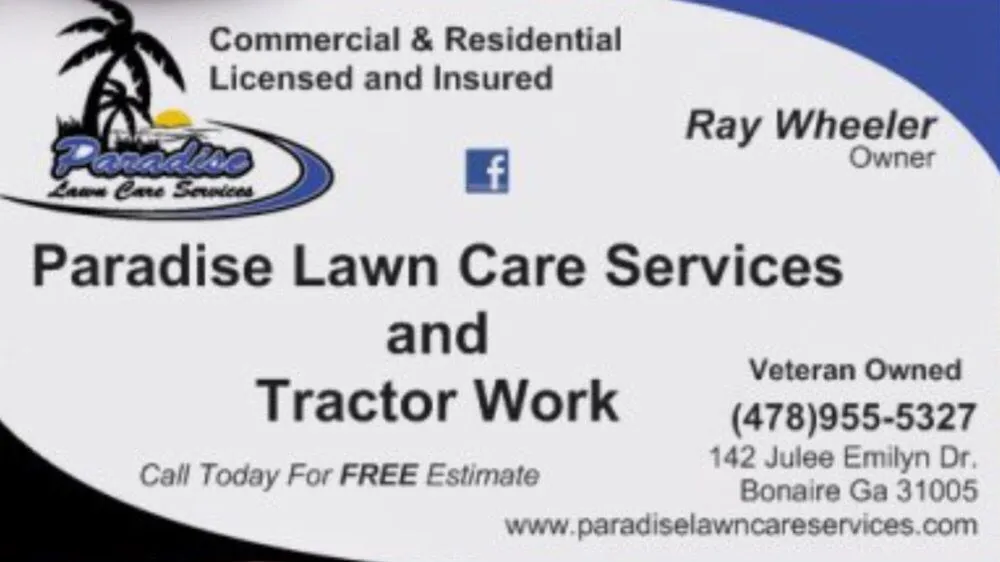 Affordable lawn care service in Bonaire, GA by Paradise Lawn Care Services