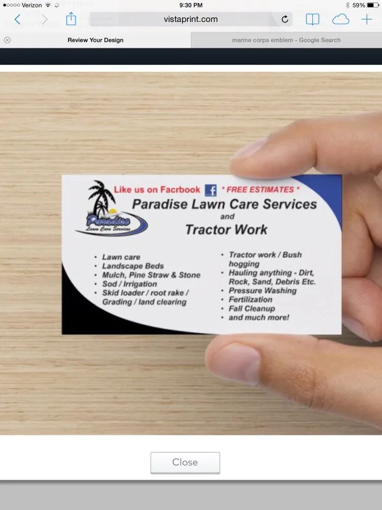 Custom landscape design in Bonaire, GA by Paradise Lawn Care Services