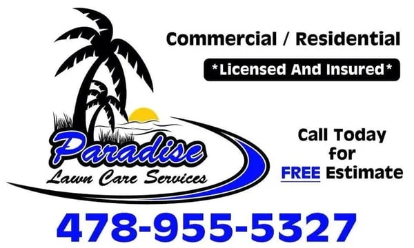 Paradise Lawn Care Services Logo