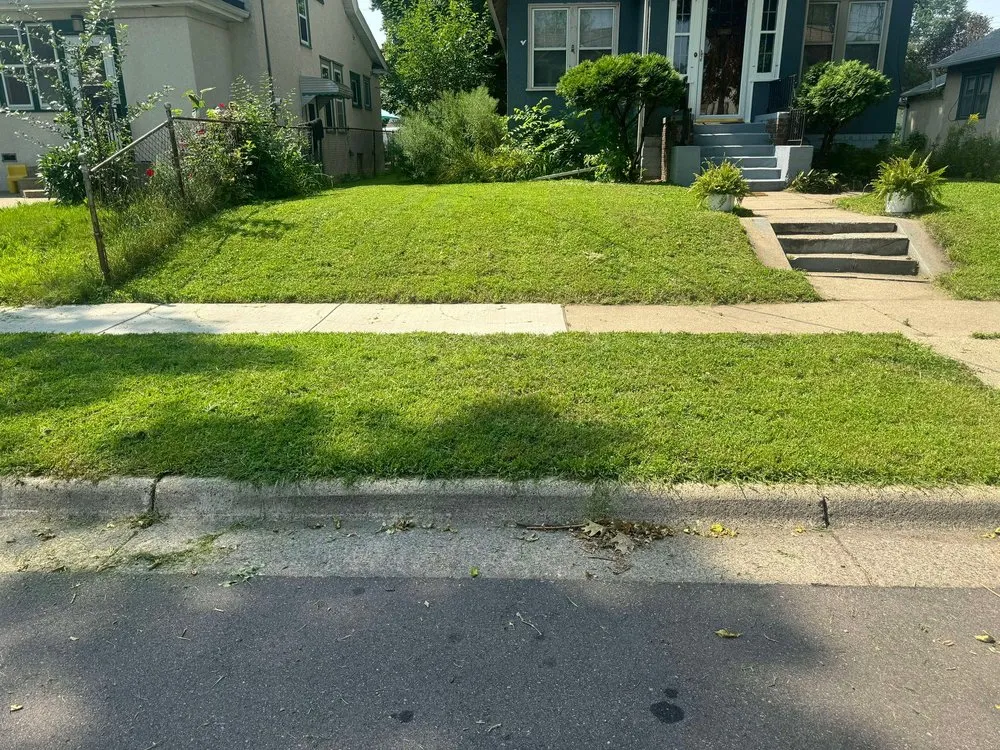 Affordable yard cleanup service for residential properties across New Brighton, MN - Paradise Lawn Care Services