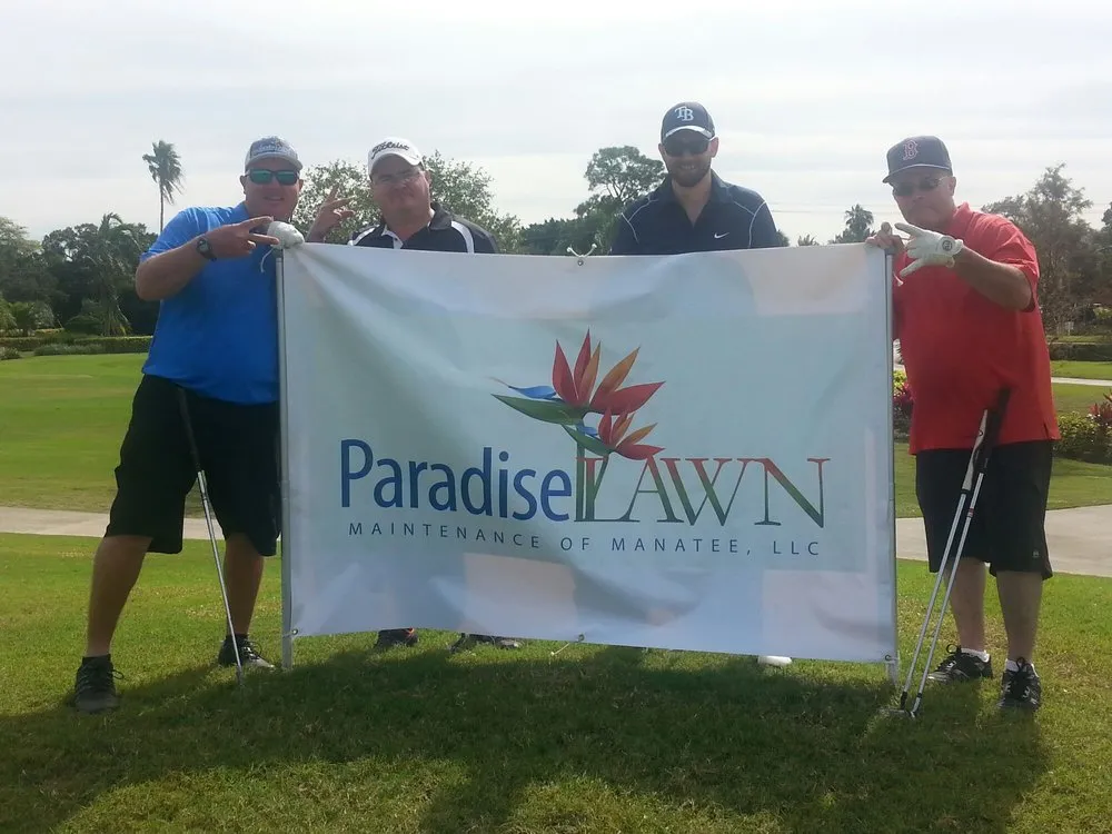 Custom lawn mowing service with custom design across Palmetto, FL - Paradise Lawn Maintenance of Manatee