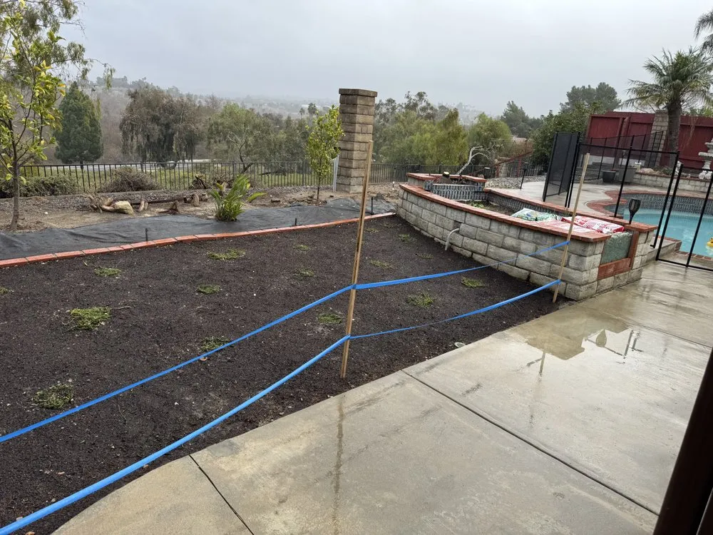 Local lawn mowing service for residential properties in Fallbrook, CA by Paradise Lawns