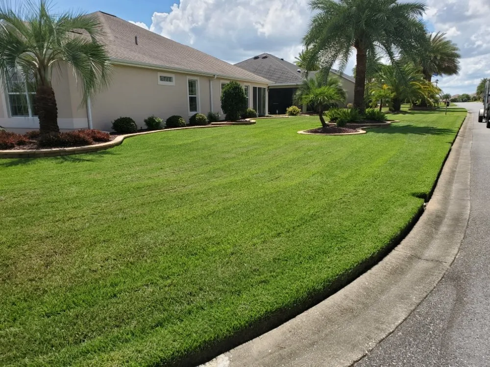 Professional residential landscaping for residential properties in Lady Lake, FL by Paradise Mowing Services