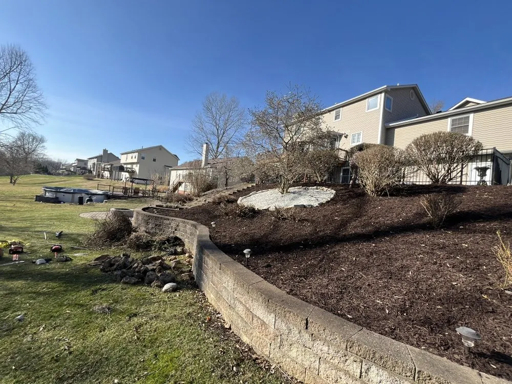 Affordable landscape installation for residential properties in Collinsville, IL by Paradise Outdoor Services