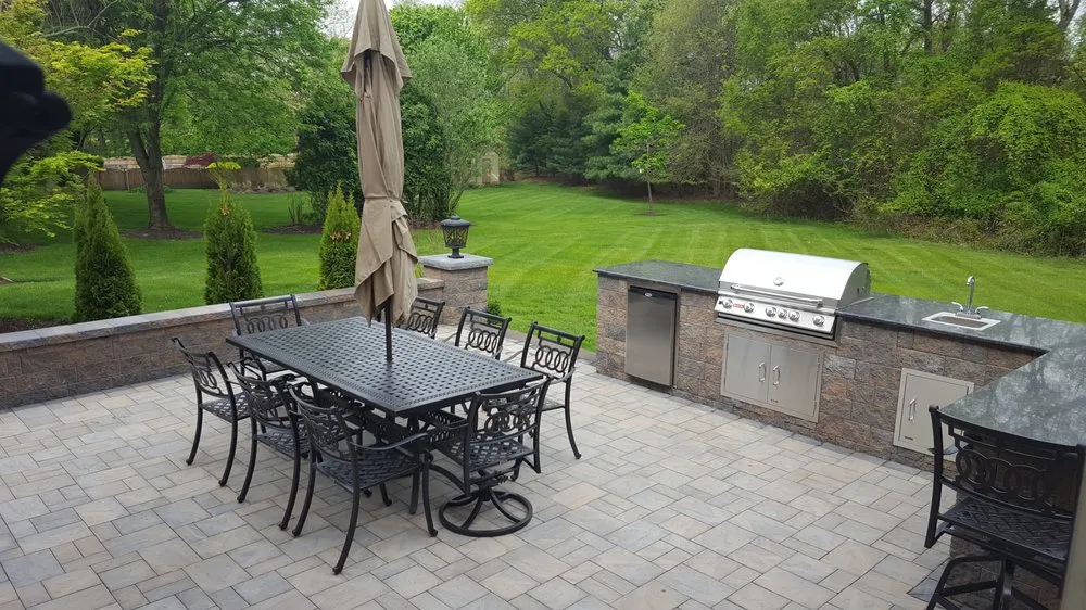 Reliable yard maintenance in Medford, NJ by Paradise Pavers Pond Landscaping