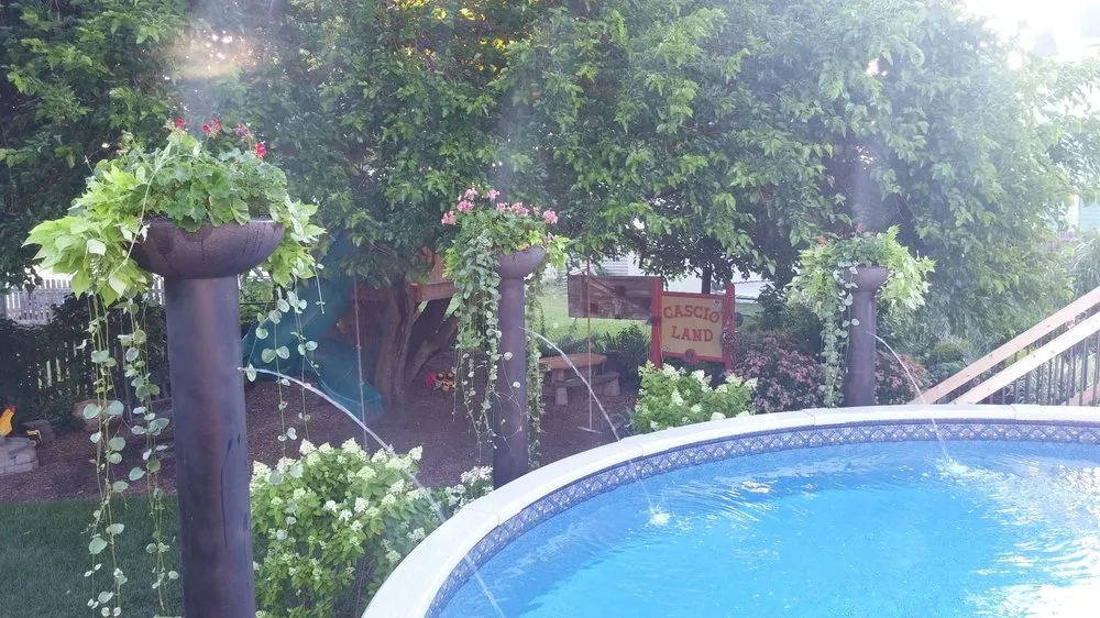 Local garden landscaping in Pleasant Prairie, WI by Paradise Pillars