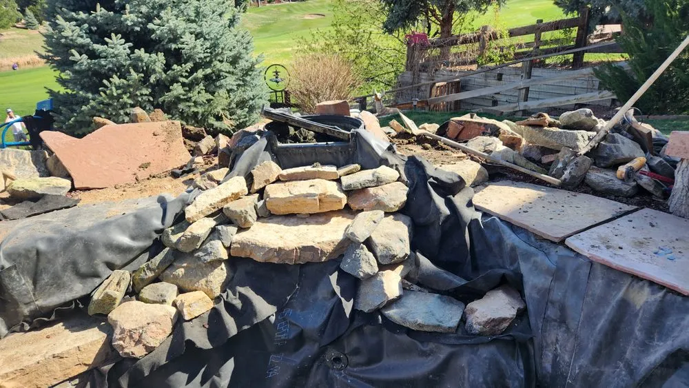 Affordable outdoor landscaping for residential properties in Aurora, CO by Paradise Ponds and Aquatics