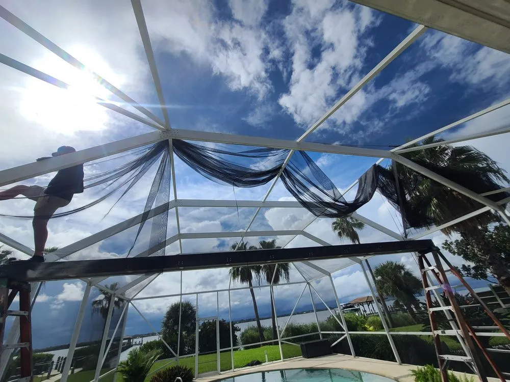 Trusted yard cleanup service in Merritt Island, FL by Paradise Pool Screens