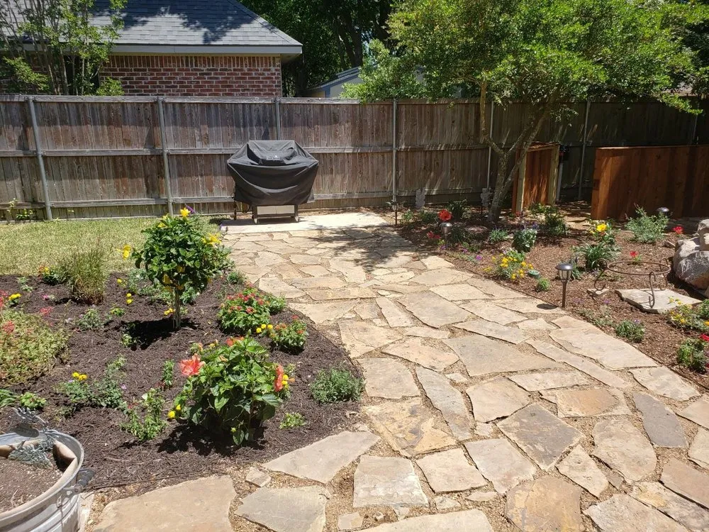 Custom landscape design for year-round maintenance across Frisco, TX - Paradise Pools and Outdoor Living