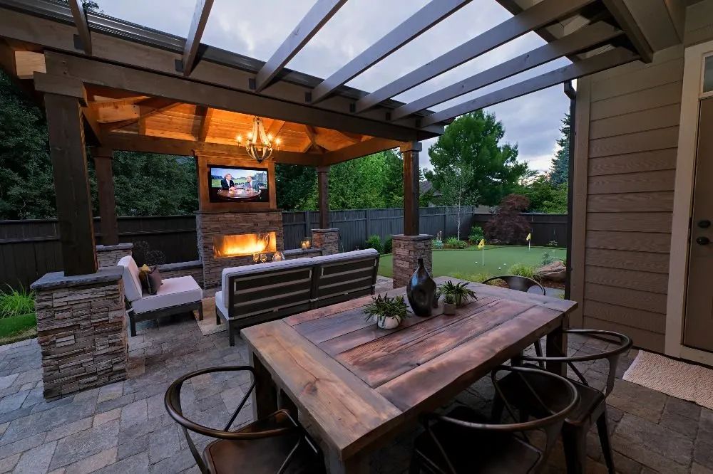 Custom landscape design in Portland, OR by Paradise Restored