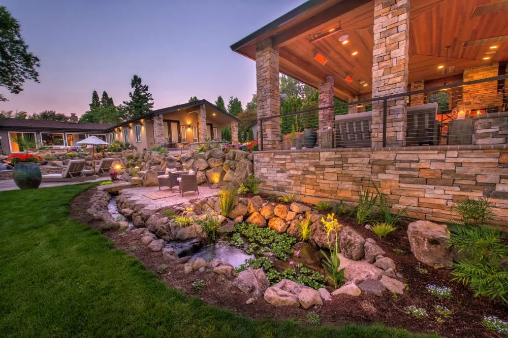 Trusted yard maintenance with custom design in Portland, OR by Paradise Restored