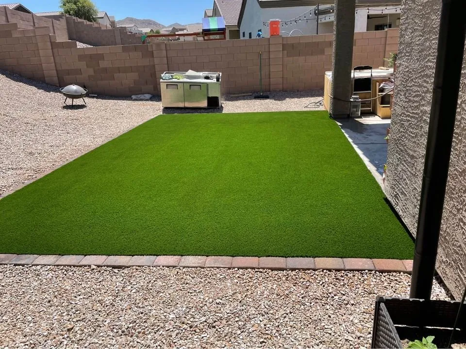 Affordable lawn mowing service for outdoor upgrades in Paradise Valley, AZ by Paradise Turf and Landscape