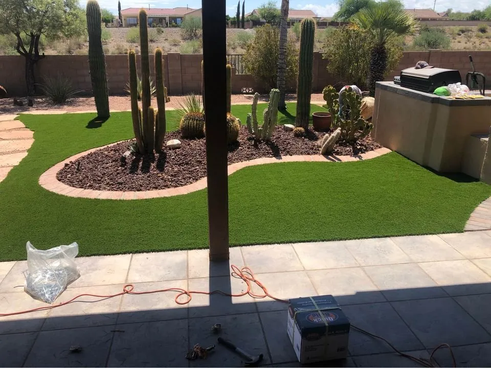 Affordable residential landscaping in Paradise Valley, AZ by Paradise Turf and Landscape
