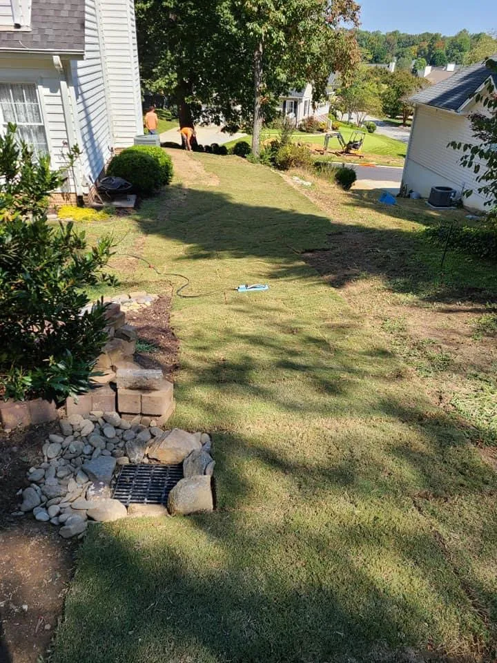 Custom landscape installation in Abbeville, SC by Paradise Valley Land Solutions