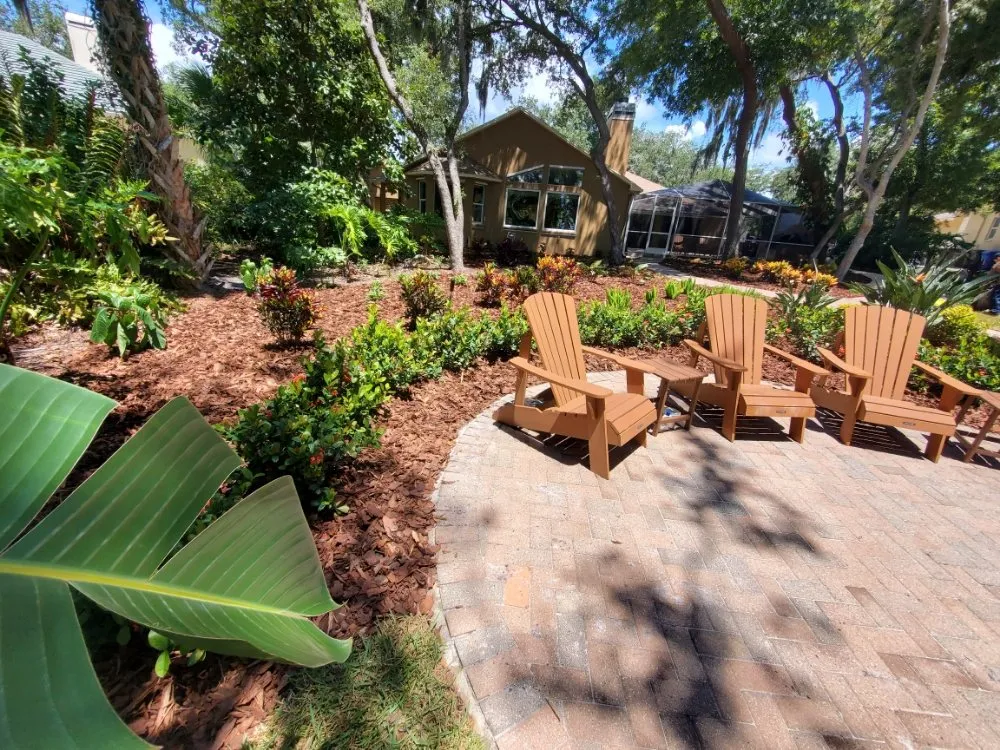 Local outdoor landscaping in Brandon, FL by Paradise Yards & Design