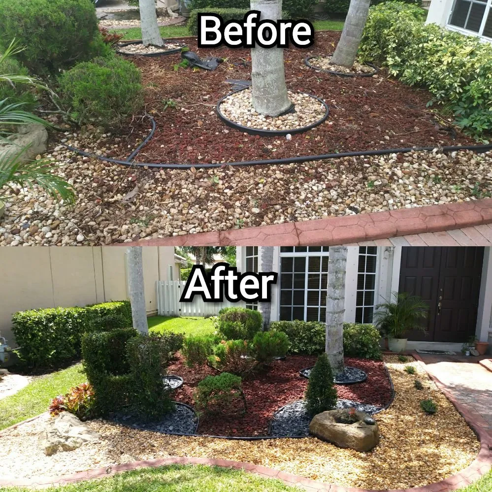 Trusted garden landscaping experts serving Fort Lauderdale, FL - Paradises Lawn Care