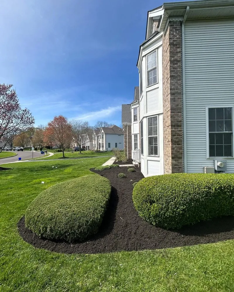 Local yard cleanup service for homes in Fallsington, PA by Paragano Landscaping