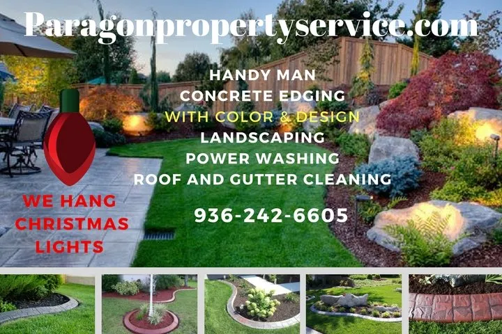 Trusted yard cleanup service with custom design across Montgomery, TX - Paragon Property Service