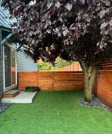 Expert lawn mowing service with custom design in Lacey, WA by Paraiso Landscaping