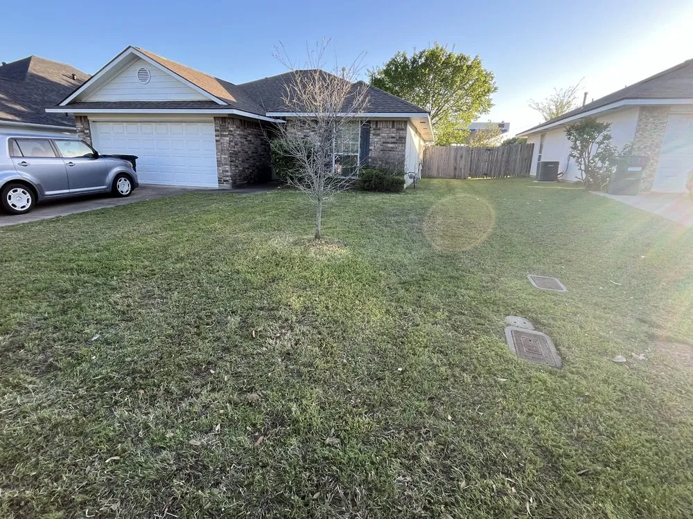 Affordable lawn mowing service for residential properties across College Station, TX - Paramount Landscape and Design