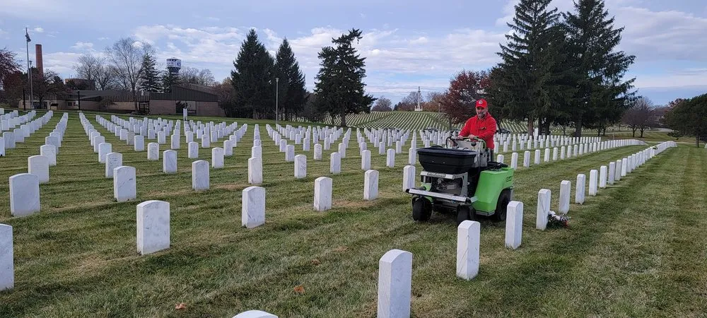 Custom landscape installation for beautiful yards in Loveland, OH by Paramount Lawn + Landscape