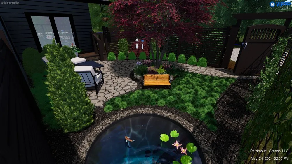 Affordable lawn care service in Greenville, SC by Paramount Outdoor Living